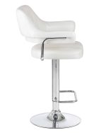 Набор 2 шт Стул барный DOBRIN CHARLY, белый крокодил — изображение 4