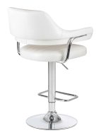 Набор 2 шт Стул барный DOBRIN CHARLY, белый крокодил — изображение 5