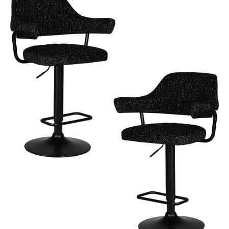 Набор 2 шт Стул барный DOBRIN CHARLY BLACK