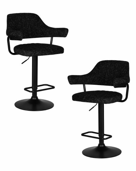 Набор 2 шт Стул барный DOBRIN CHARLY BLACK
