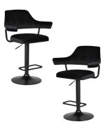 Набор 2 шт Стул барный DOBRIN CHARLY BLACK