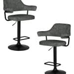 Набор 2 шт Стул барный DOBRIN CHARLY BLACK