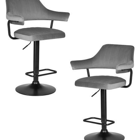 Набор 2 шт Стул барный DOBRIN CHARLY BLACK