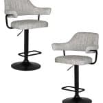 Набор 2 шт Стул барный DOBRIN CHARLY BLACK