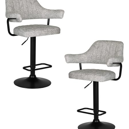 Набор 2 шт Стул барный DOBRIN CHARLY BLACK