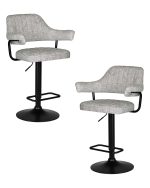 Набор 2 шт Стул барный DOBRIN CHARLY BLACK