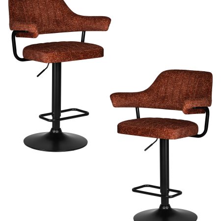 Набор 2 шт Стул барный DOBRIN CHARLY BLACK