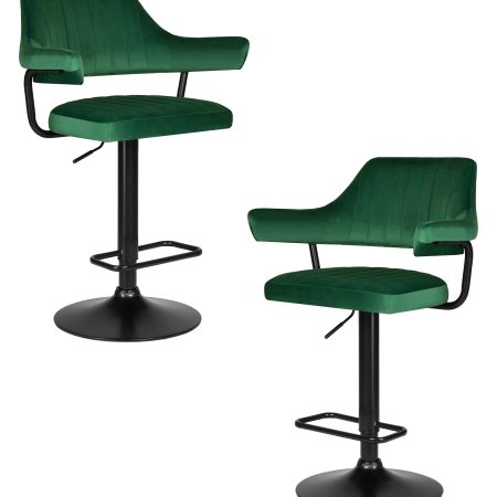 Набор 2 шт Стул барный DOBRIN CHARLY BLACK