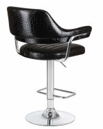 Набор 2 шт Стул барный DOBRIN CHARLY, чёрный крокодил — изображение 5