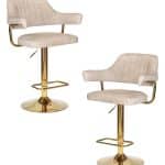 Набор 2 шт Стул барный DOBRIN CHARLY GOLD