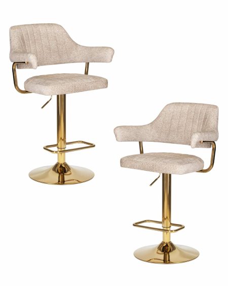Набор 2 шт Стул барный DOBRIN CHARLY GOLD