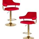 Набор 2 шт Стул барный DOBRIN CHARLY GOLD