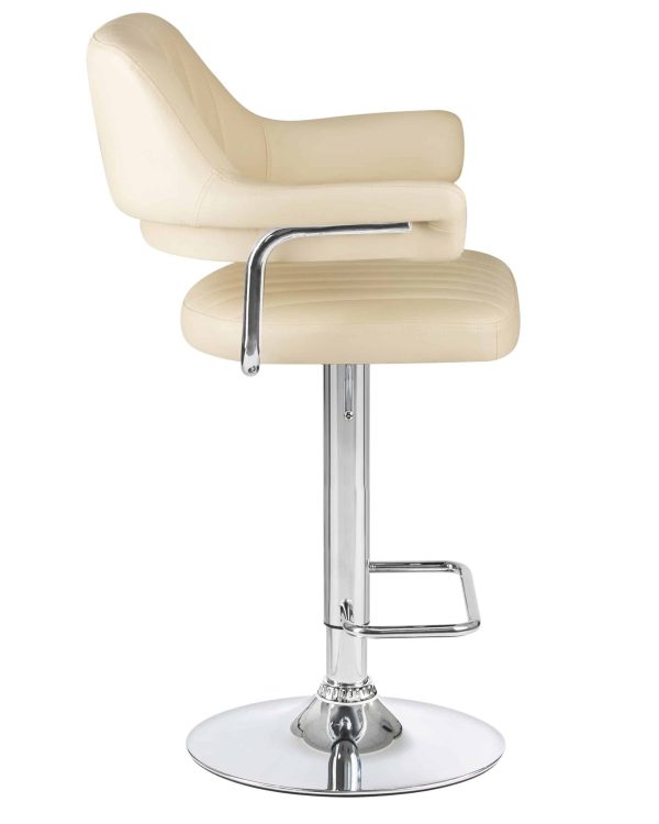 Набор 2 шт Стул барный DOBRIN CHARLY, кремовый — изображение 4