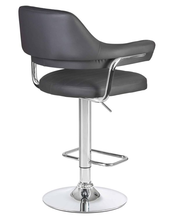 Набор 2 шт Стул барный DOBRIN CHARLY, серый — изображение 5