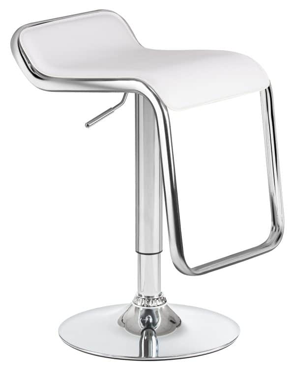 Набор 2 шт Стул барный DOBRIN CRACK, белый — изображение 3
