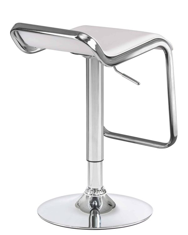 Набор 2 шт Стул барный DOBRIN CRACK, белый — изображение 5