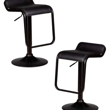 Набор 2 шт Стул барный DOBRIN CRACK BLACK