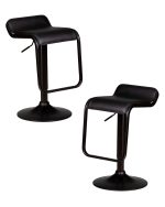 Набор 2 шт Стул барный DOBRIN CRACK BLACK