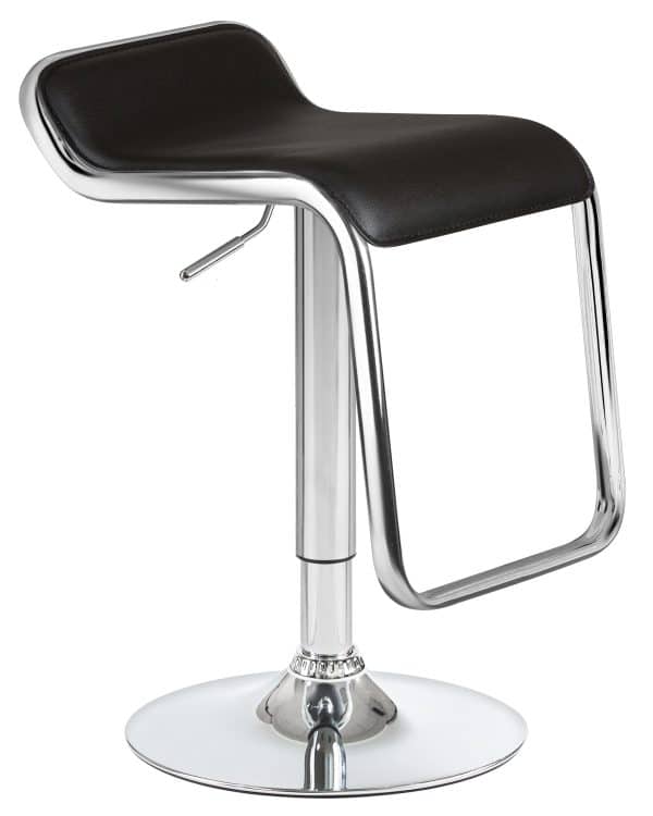 Набор 2 шт Стул барный DOBRIN CRACK, чёрный — изображение 3