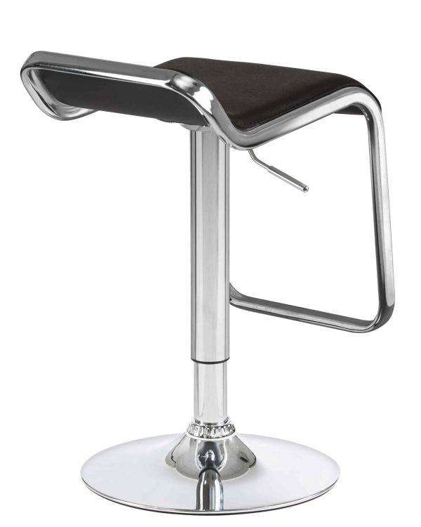 Набор 2 шт Стул барный DOBRIN CRACK, чёрный — изображение 5