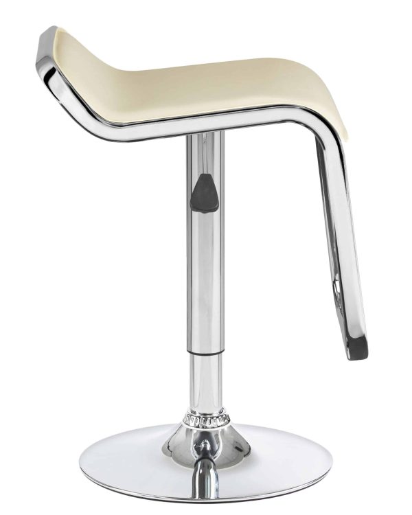 Набор 2 шт Стул барный DOBRIN CRACK, кремовый — изображение 4