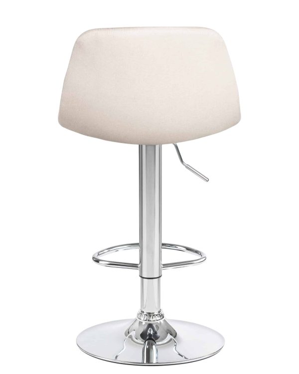 Набор 2 шт Стул барный DOBRIN DINA, кремовый — изображение 4