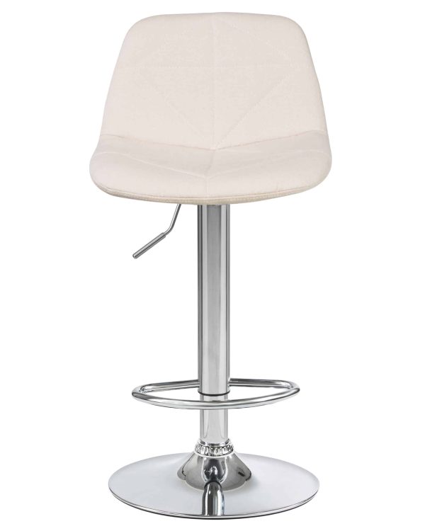 Набор 2 шт Стул барный DOBRIN DINA, кремовый — изображение 5