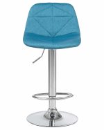 Набор 2 шт Стул барный DOBRIN DINA, синий — изображение 5
