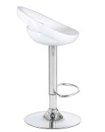 Набор 2 шт Стул барный DOBRIN DISCO, белый — изображение 4