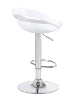 Набор 2 шт Стул барный DOBRIN DISCO, белый — изображение 5