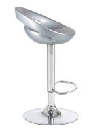 Набор 2 шт Стул барный DOBRIN DISCO, серебряный — изображение 4