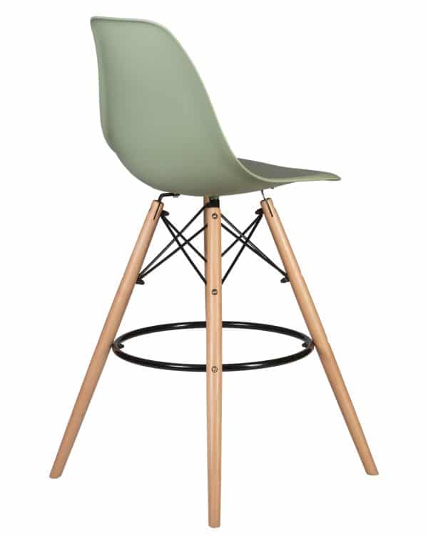 Набор 2 шт Стул барный DOBRIN DSW BAR, ножки светлый бук, цвет мятный (NX-G-09) — изображение 5