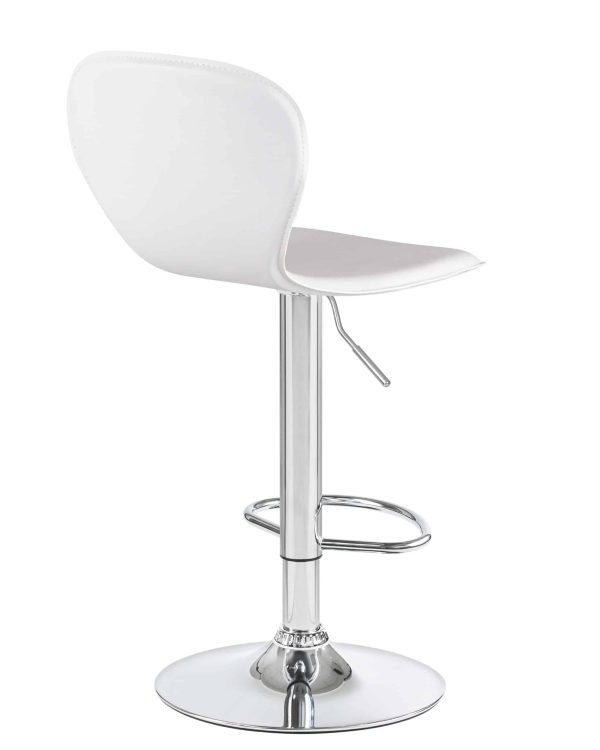 Набор 2 шт Стул барный DOBRIN ELISA, белый — изображение 5