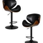 Набор 2 шт Стул барный DOBRIN JACK BLACK