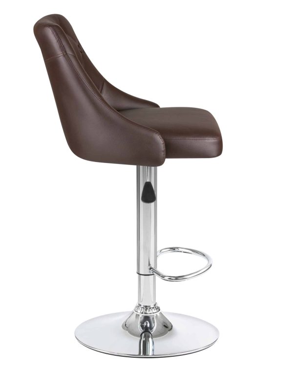 Набор 2 шт Стул барный DOBRIN JOSEPH, коричневый — изображение 4