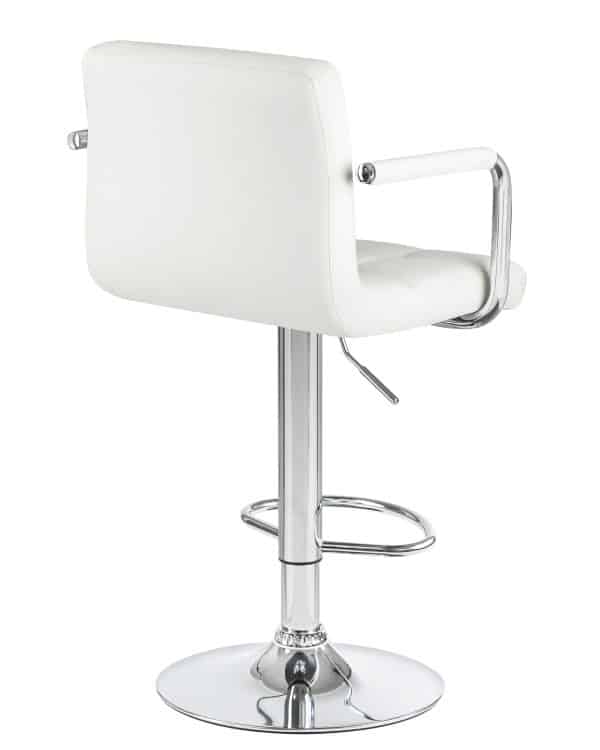 Набор 2 шт Стул барный DOBRIN KRUGER ARM, белый — изображение 5