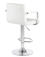 Набор 2 шт Стул барный DOBRIN KRUGER ARM, белый — изображение 5