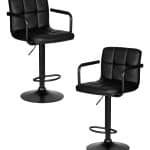 Набор 2 шт Стул барный DOBRIN KRUGER ARM BLACK