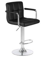 Набор 2 шт Стул барный DOBRIN KRUGER ARM, чёрный — изображение 3