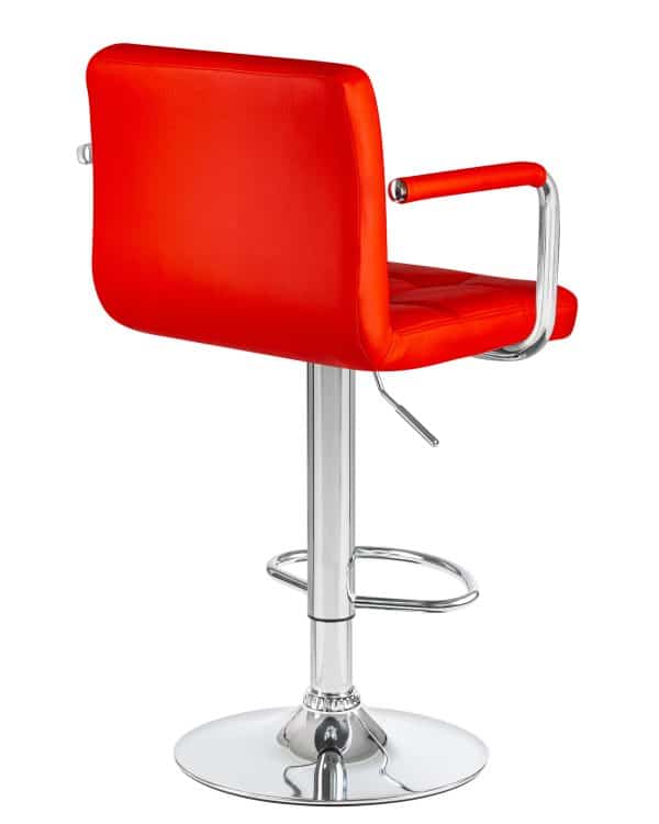 Набор 2 шт Стул барный DOBRIN KRUGER ARM, красный — изображение 5