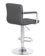 Набор 2 шт Стул барный DOBRIN KRUGER ARM, серый — изображение 5