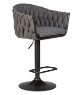 Набор 2 шт Стул барный DOBRIN LEON, графитовая ткань (LAR-275-21) — изображение 3