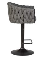 Набор 2 шт Стул барный DOBRIN LEON, графитовая ткань (LAR-275-21) — изображение 4