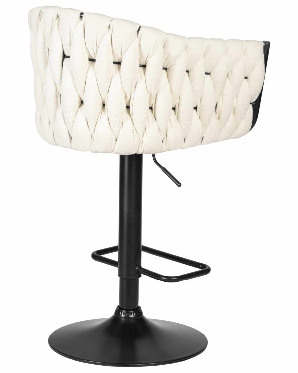 Набор 2 шт Стул барный DOBRIN LEON, кремовая ткань (LAR 275-33) — изображение 5