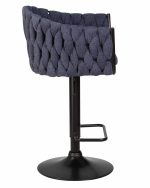 Набор 2 шт Стул барный DOBRIN LEON, синяя ткань (LAR-275-29) — изображение 4