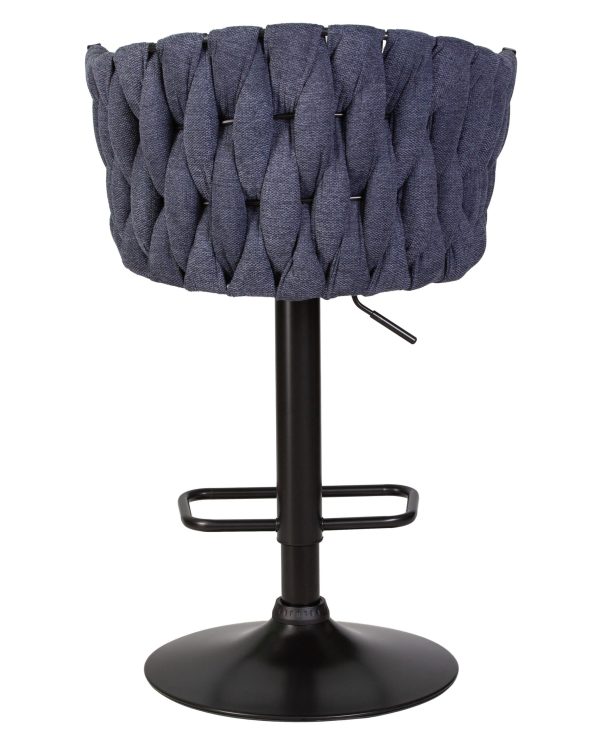 Набор 2 шт Стул барный DOBRIN LEON, синяя ткань (LAR-275-29) — изображение 5