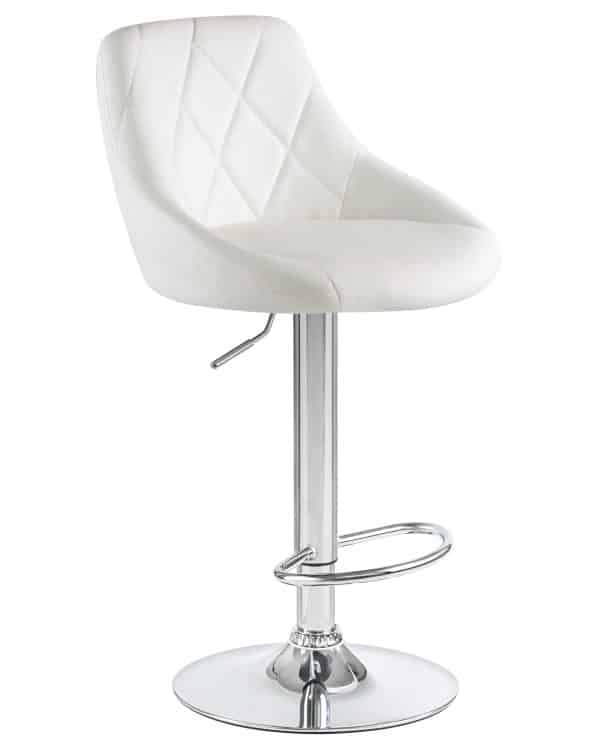 Набор 2 шт Стул барный DOBRIN LOGAN, белый — изображение 3