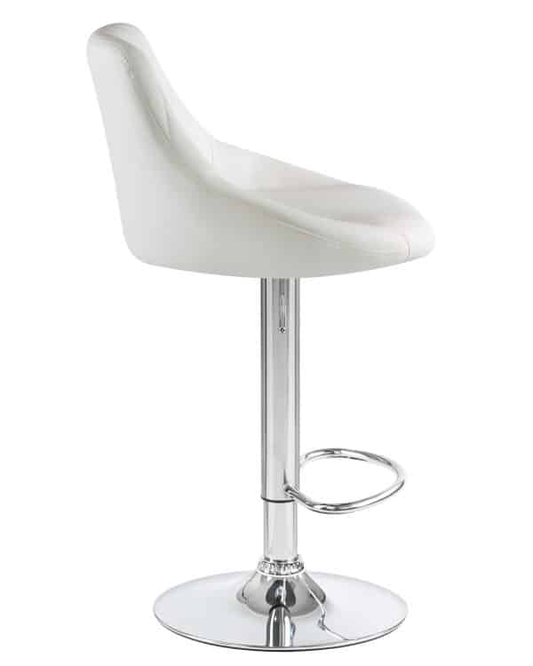 Набор 2 шт Стул барный DOBRIN LOGAN, белый — изображение 4