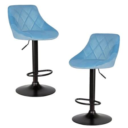 Набор 2 шт Стул барный DOBRIN LOGAN BLACK