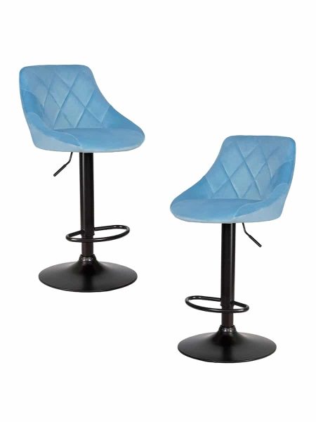 Набор 2 шт Стул барный DOBRIN LOGAN BLACK